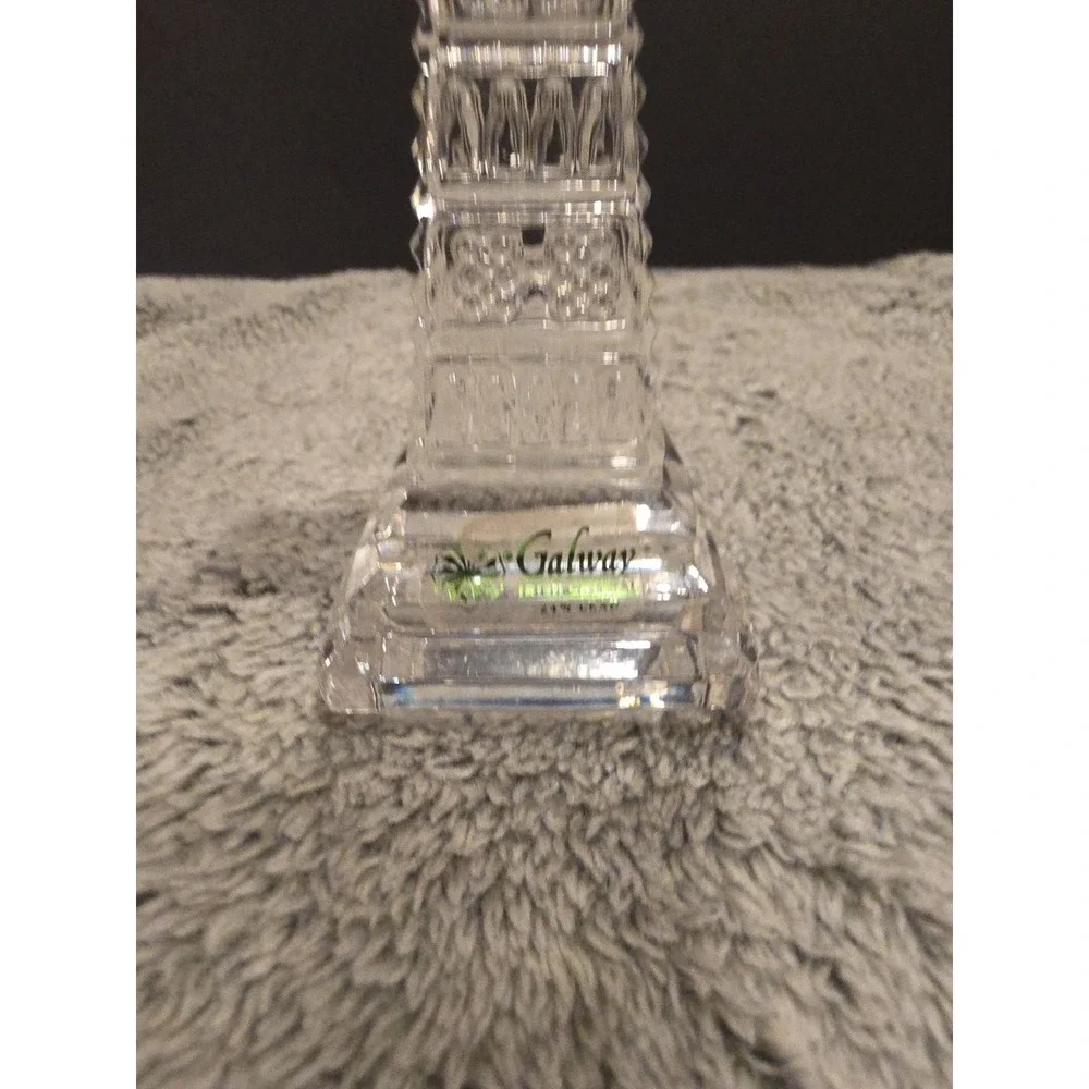 Galway Irish‎ Crystal Cross with Quartz Clock 5